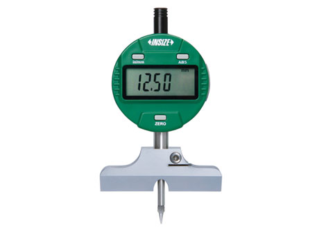 Insize 2143 Dijital Derinlik Ölçüm Komparatörü (60° Bıçak Kenarlı Taban)