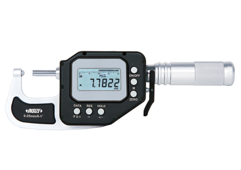 Insize 3355 Dairesel Uçlu Yüksek Hassasiyetli Dijital Mikrometre