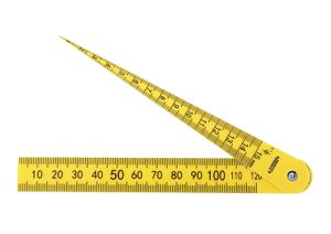 INSIZE 4628 Plastik Konik ve Düz Cetvel Seti