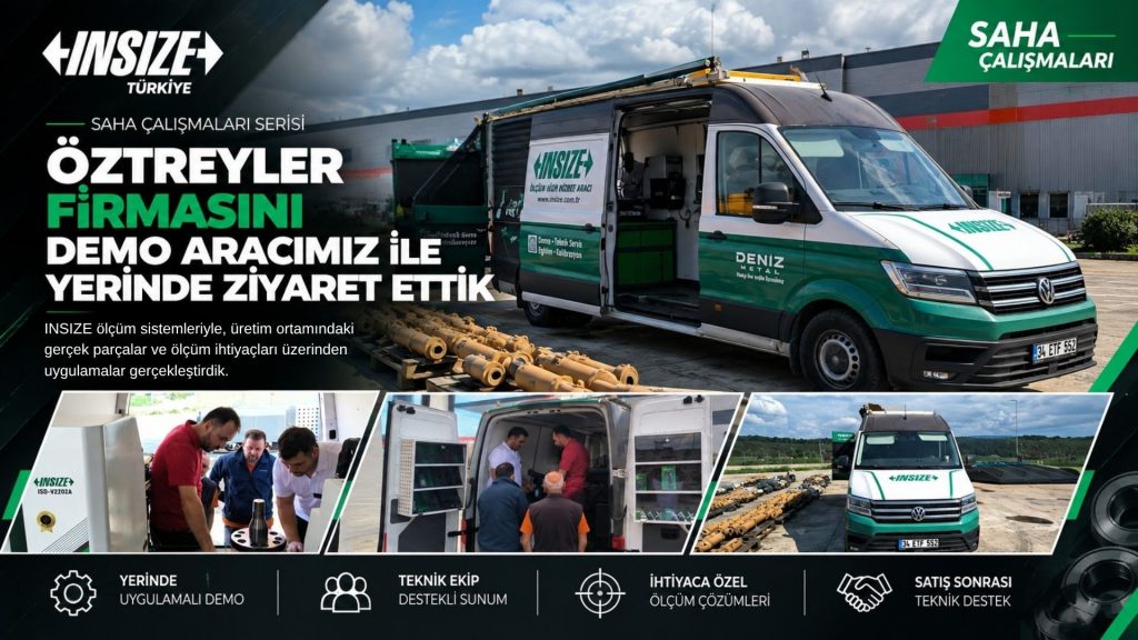 INSIZE Demo Aracımız ile Öztreyler’de Yerinde Ölçüm ve Demo Çalışması Gerçekleştirdik